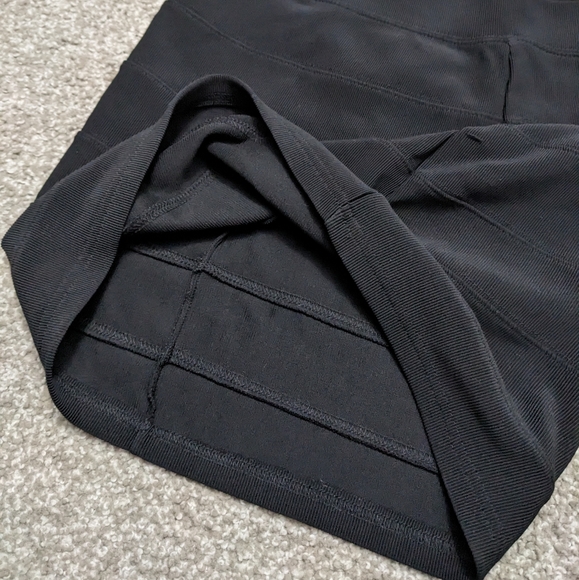 (2/$25) F21 ribbed bodycon bandage miniskirt black - Picture 8 of 10